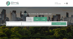 Desktop Screenshot of cittaimoveis.com.br